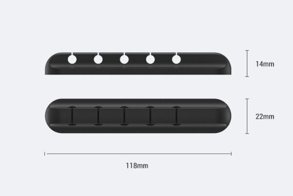 DeskifyPro Silicone Cable Organizer & Winder - Image 3